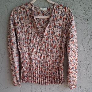Vince Floral Patterned Blouse